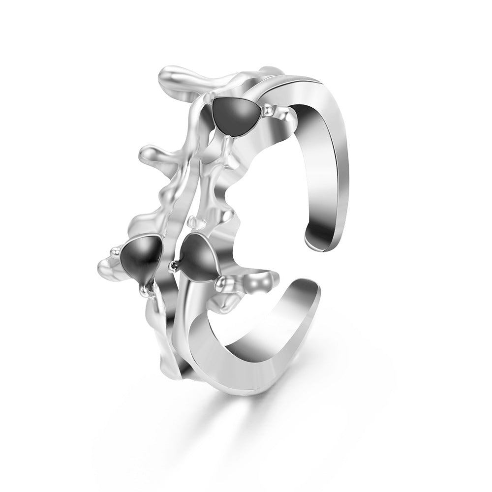 Thorn Heart Ring for Women