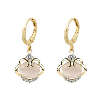 opal Ruyi earrings