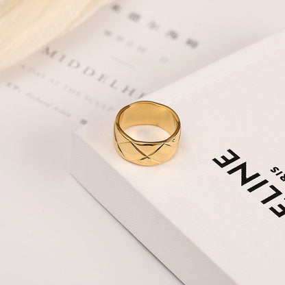 V-shaped wave ring