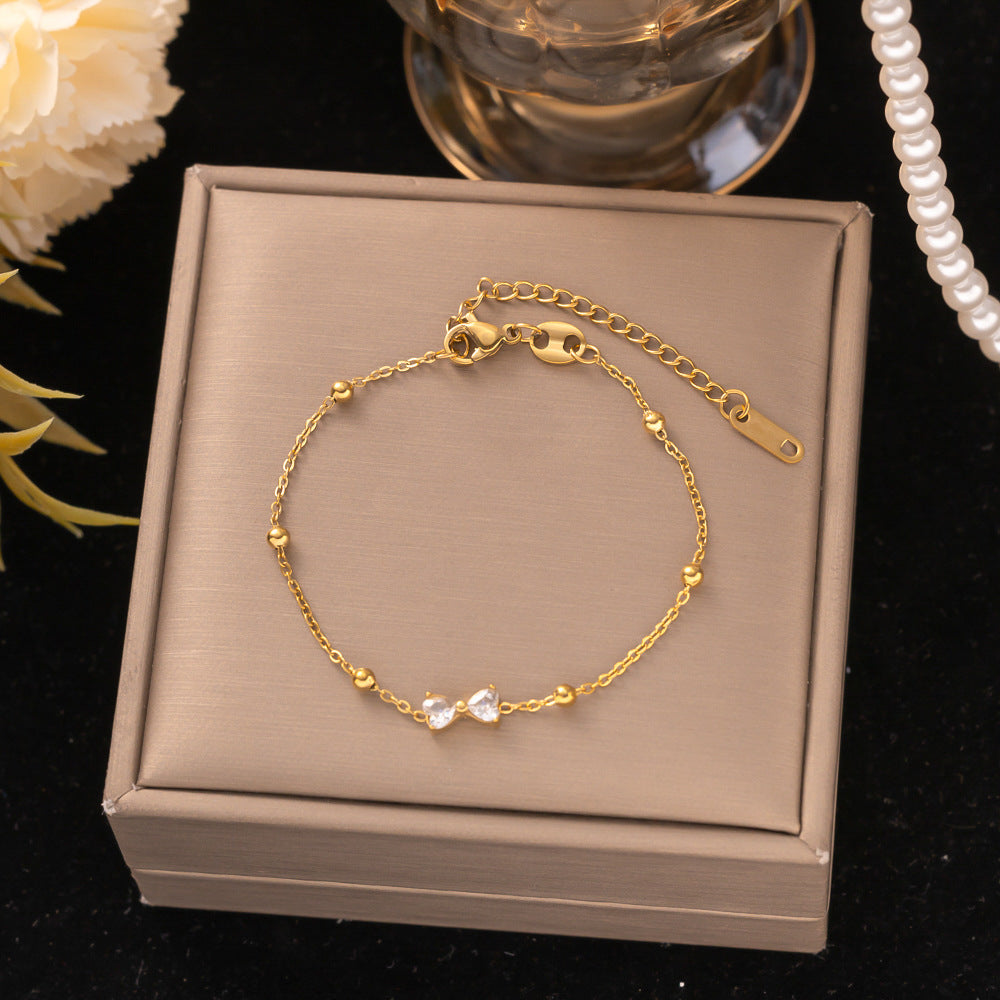 18K Gold Titanium Steel Bracelet