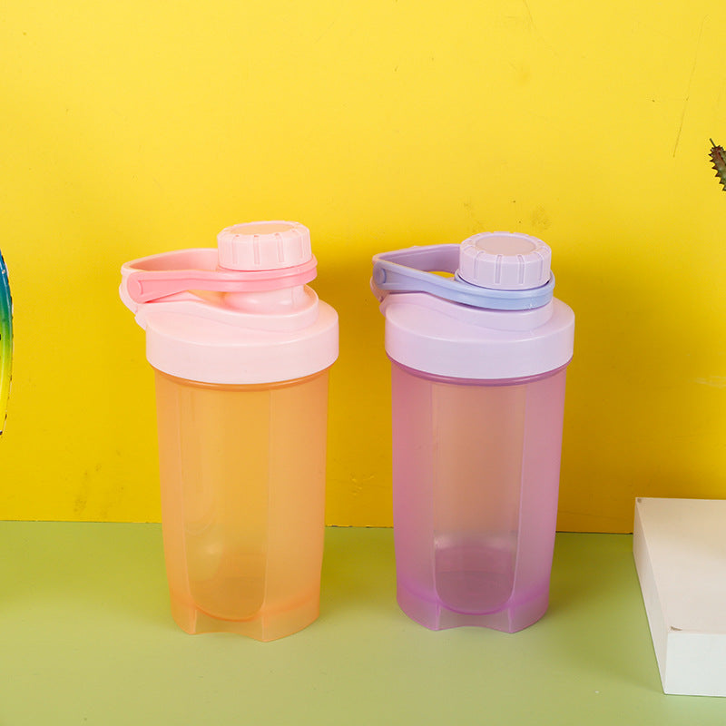 500ML Sports Shaker Cup Fitness Mixing Cup