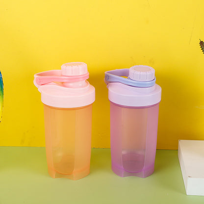 500ML Sports Shaker Cup Fitness Mixing Cup