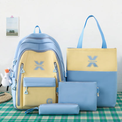 Mochila para estudiantes versátil y de gran capacidad 