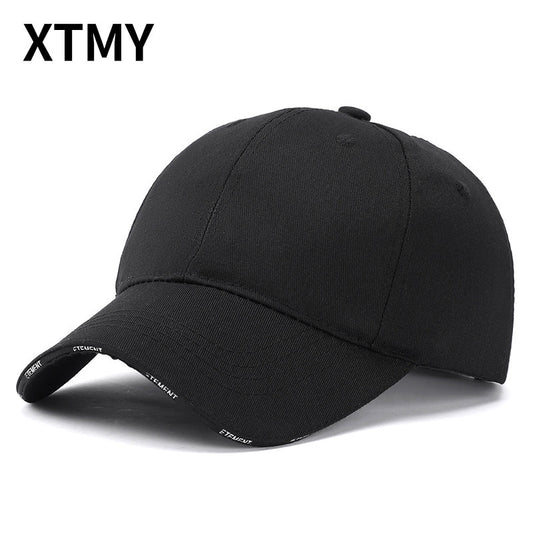Gorra de béisbol sencilla con protección solar 