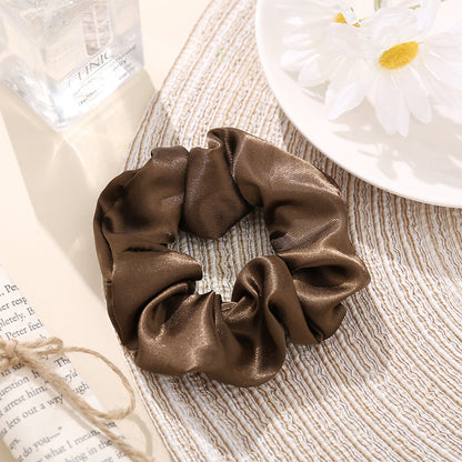 Accesorios para el cabello de color sólido con banda para el cabello grande para mujer 