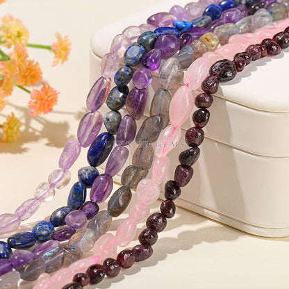 6-8Mm crystal agate irregular conformal loose beads