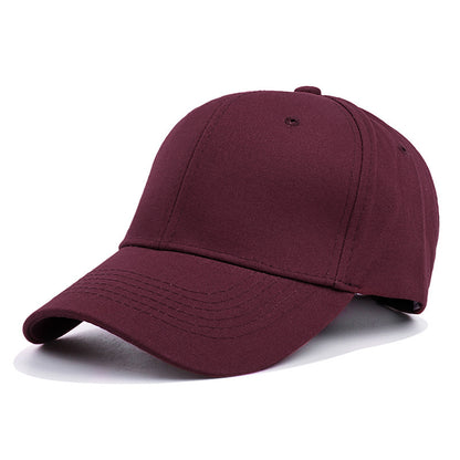 Cotton Hard-Brim Baseball Cap