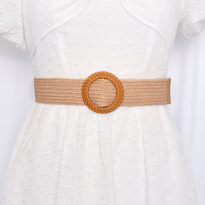 Grass woven belt versatile