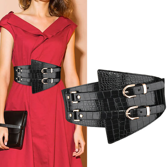 Coat waist elastic elastic elastic wide waist seal