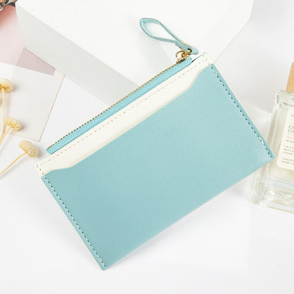 Card bag female zipper