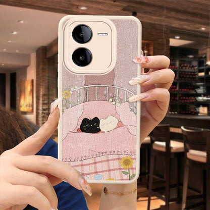 VIVO IQOO Z8 Quirky Raised Lens Protector Case Solid Color