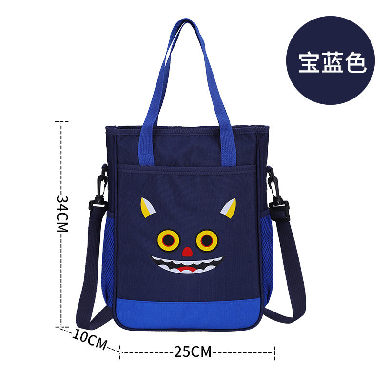 Cartoon printed logo backpack
