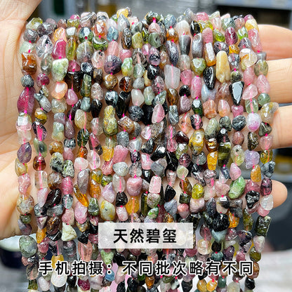 6-8Mm crystal agate irregular conformal loose beads