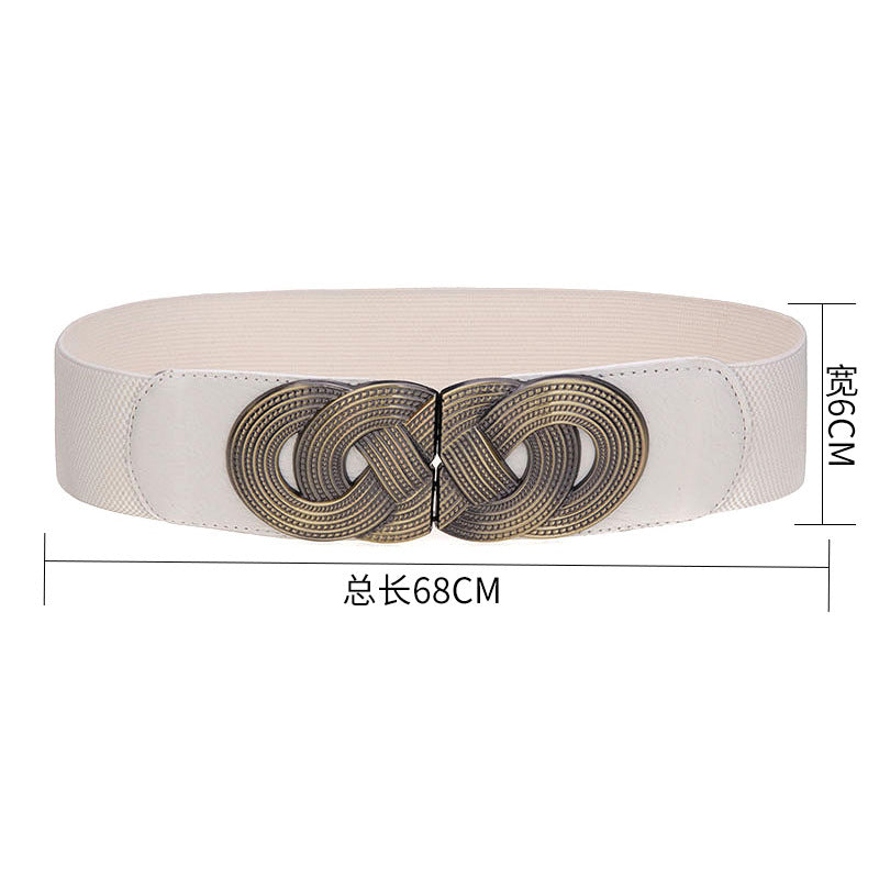 European and American retro wide waist seal