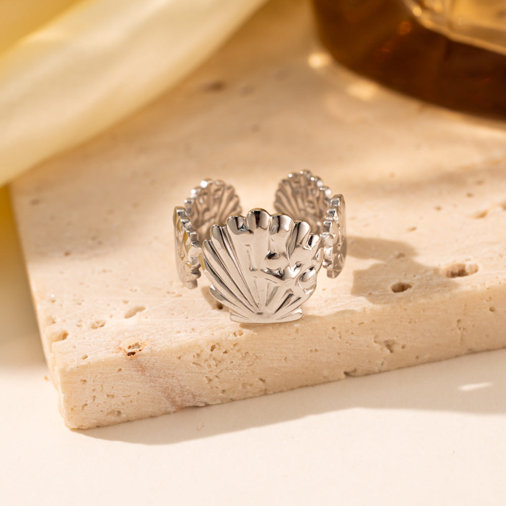 Titanium Steel Shell Ring