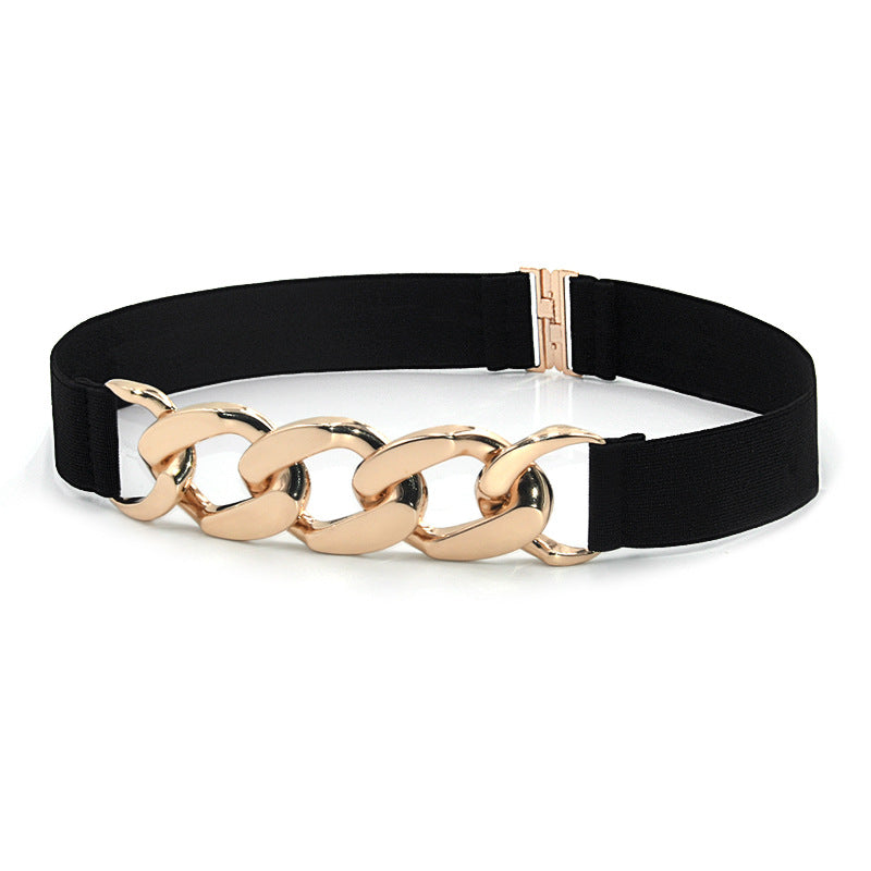 Fashion elastic elastic thin waist seal,