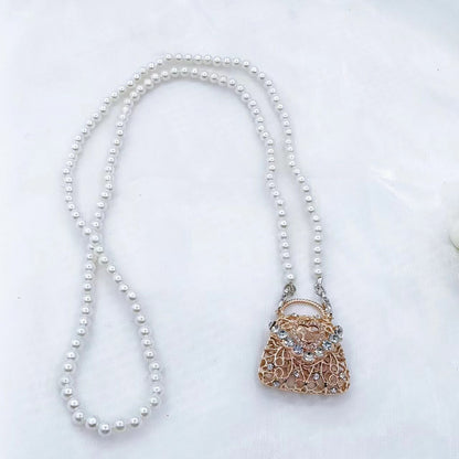 Hollow metal decorative bag