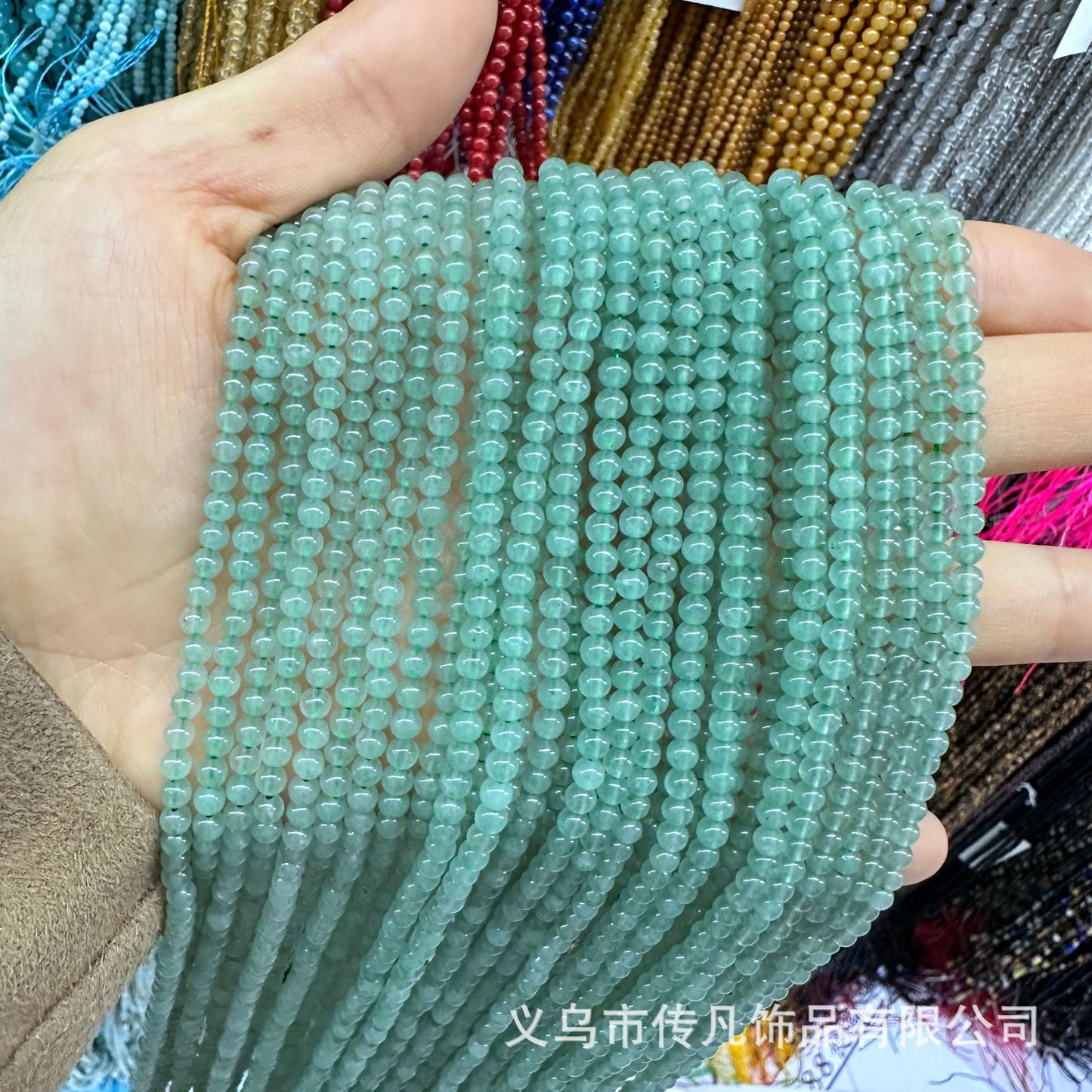 2-3MM round beads loose beads natural stone crystal