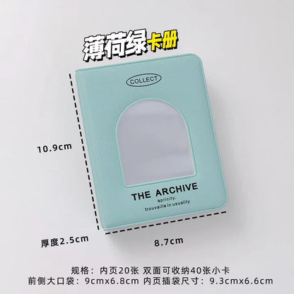 Card Holder, One-Grid, Star-Fan Mini Album