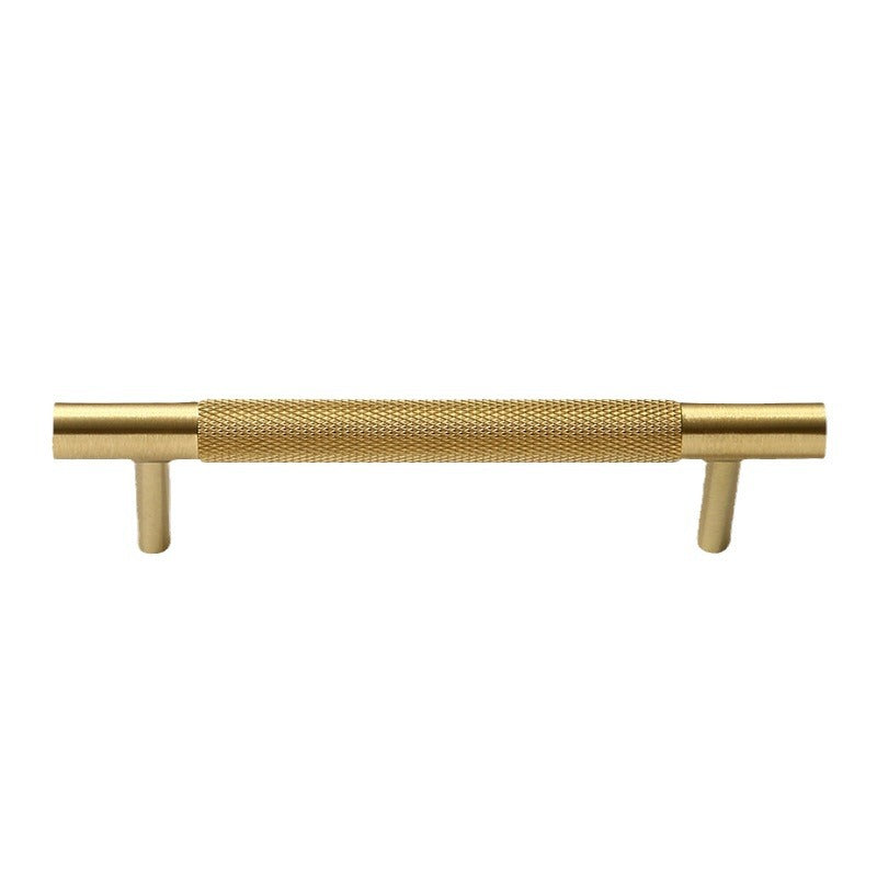 Gold reticulated drawer brass handle