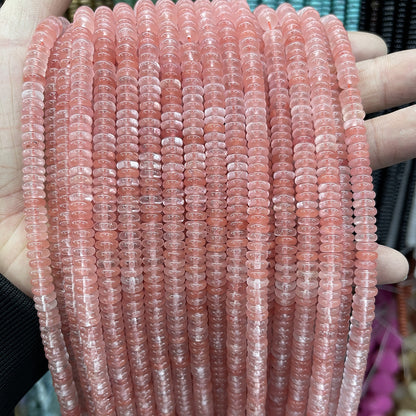 2 * 6Mm abacus beads disc loose beads