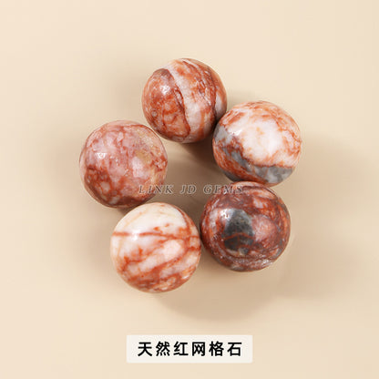 20Mm crystal agate non-porous beads loose beads