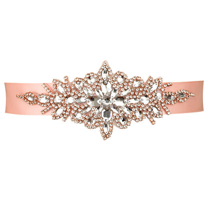Rhinestone Decal Pearl Belt