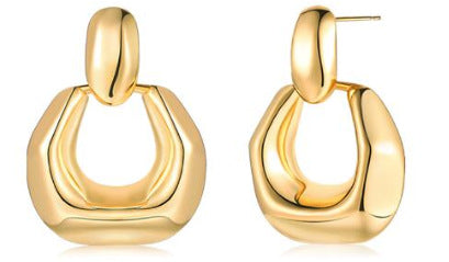 Geometric Earrings Set (3-Piece)