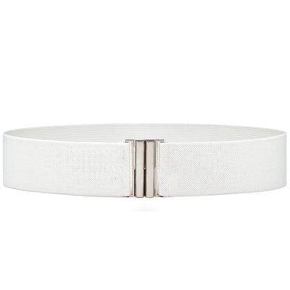 Elastic waist seal jewelry belt