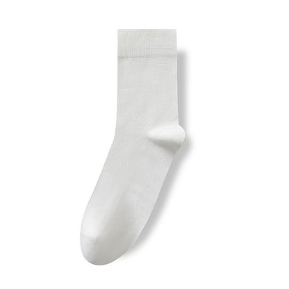 Spring-Summer Thin Mesh Breathable Anti-Odor Men's Mid-Calf Socks