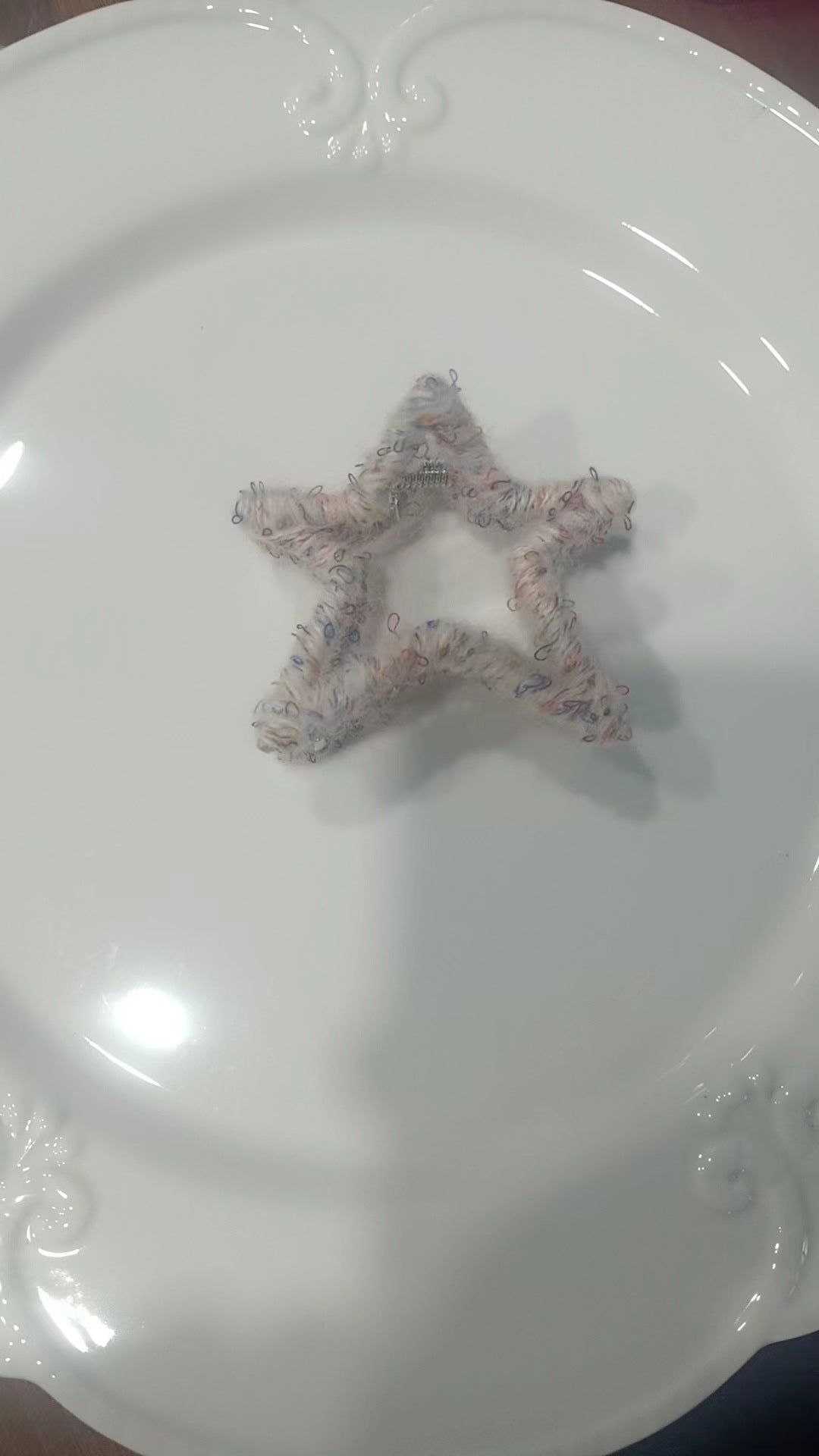 Autumn Winter Star Hair Clip