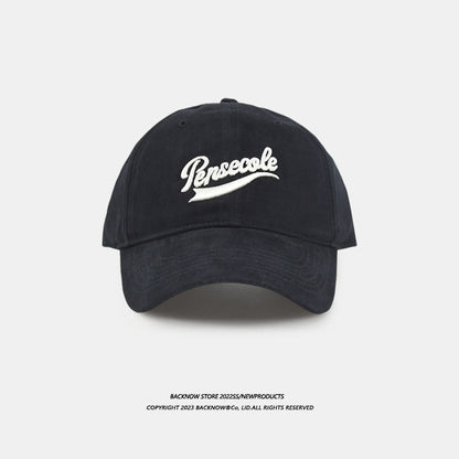 Oversized Letter Baseball Cap