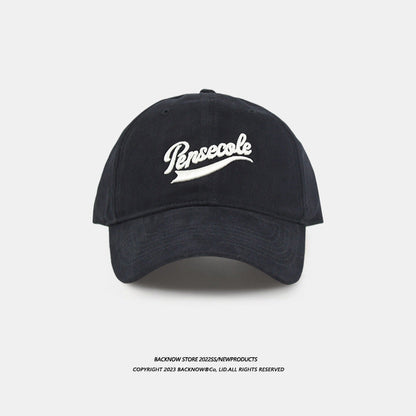Oversized Letter Baseball Cap