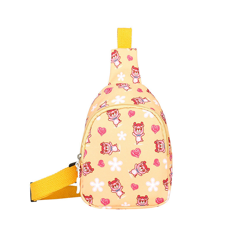 Casual canvas messenger bag