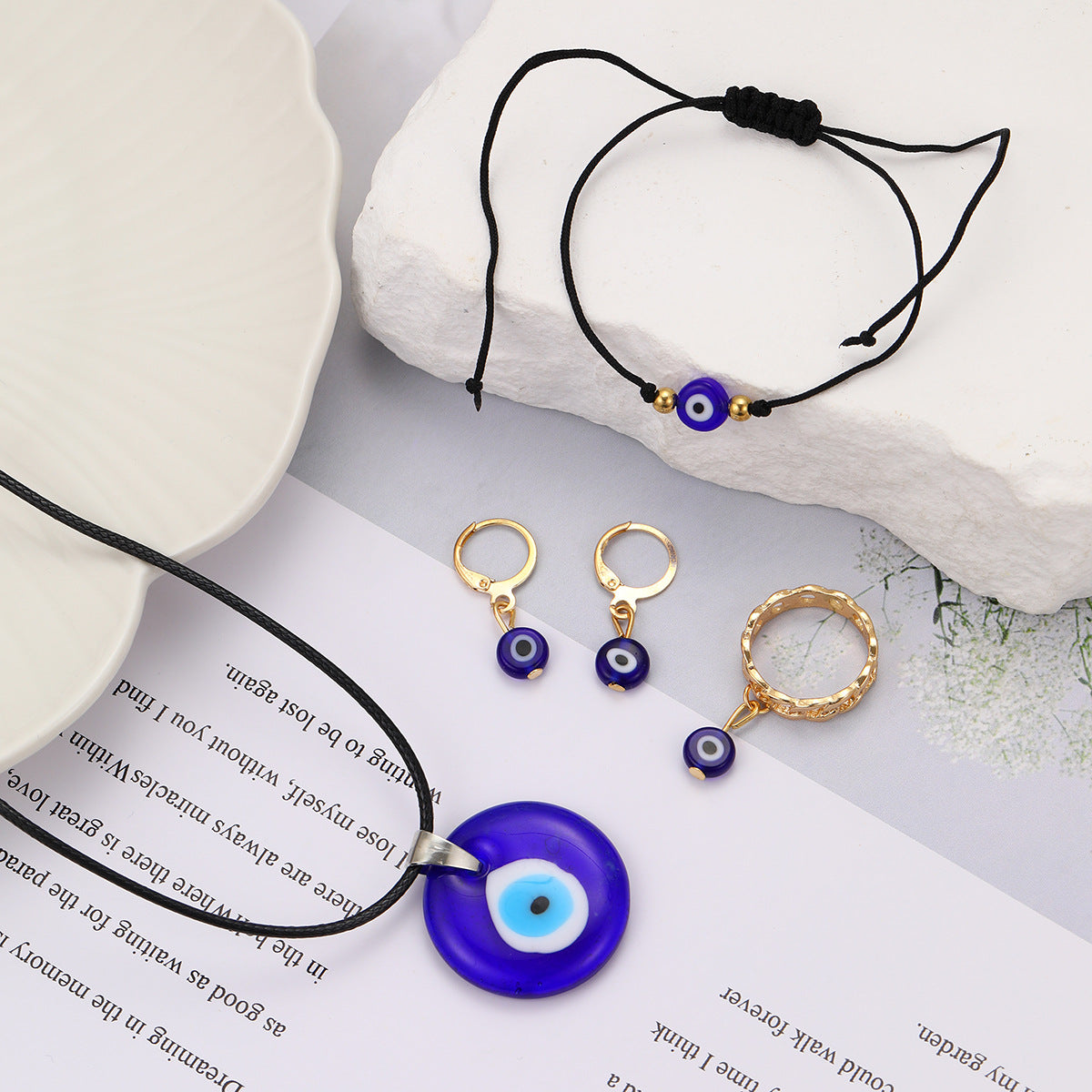Evil Eye Jewelry Set