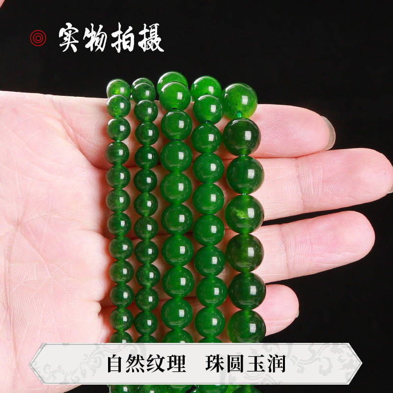 High quality imitation Hetian jasper chalcedony loose beads