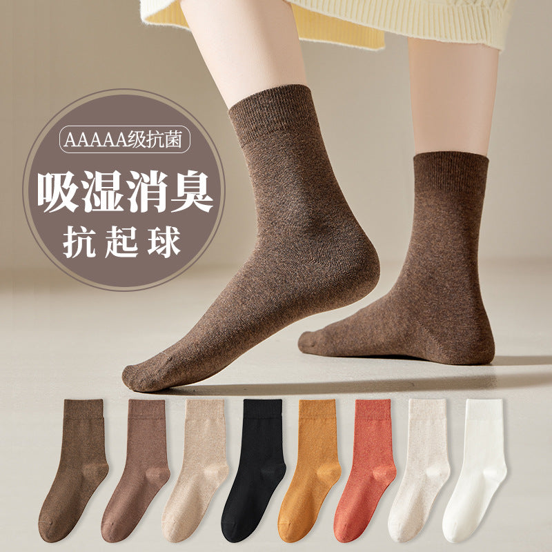 Cotton Breathable Japanese Style Women's Slouch Socks