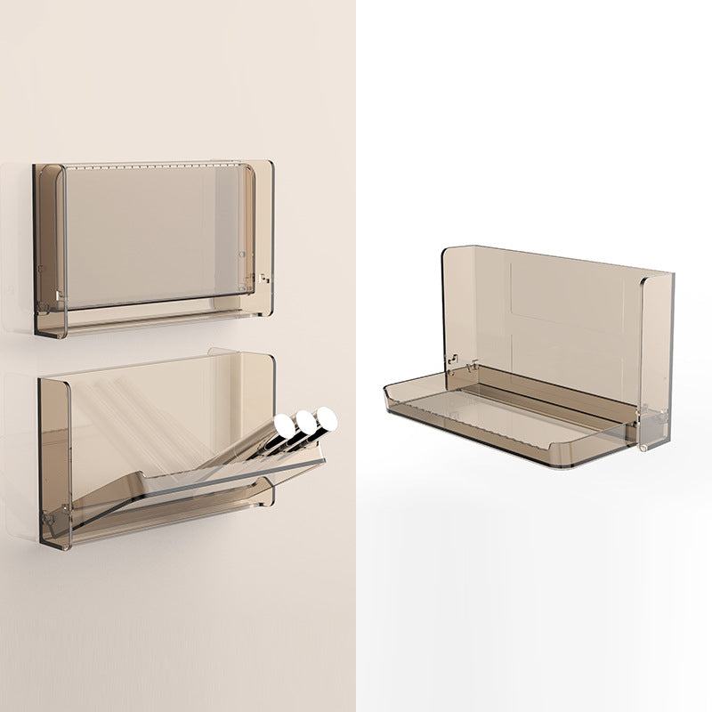 Foldable No-Drill Storage Rack