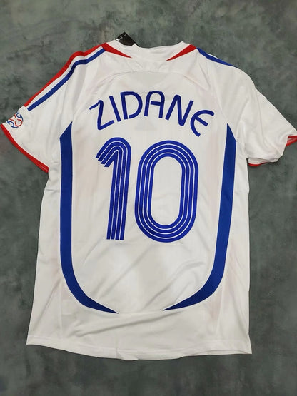 82-06 France Home Away Zidane Henry Retro Long Short Sleeve Mbapp¨¦ Jersey