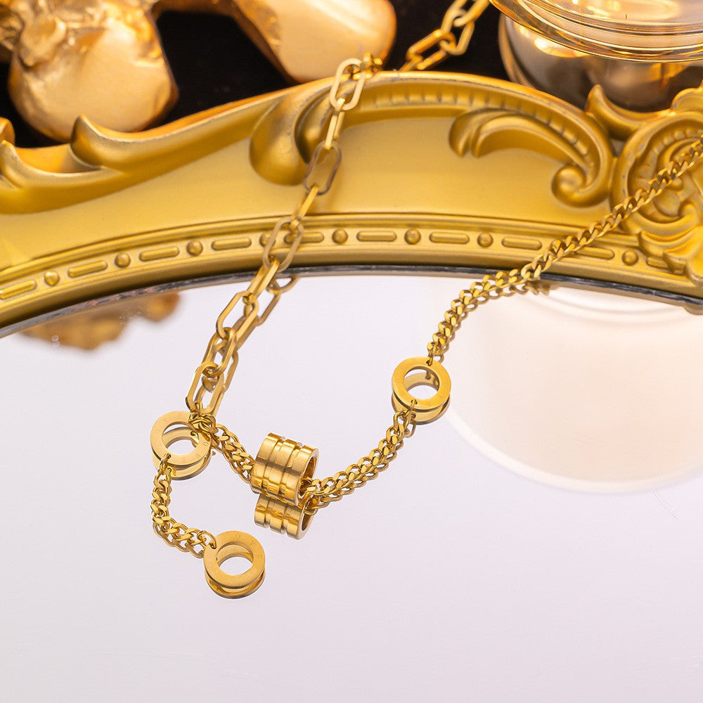 Titanium Steel Mori Design Necklace