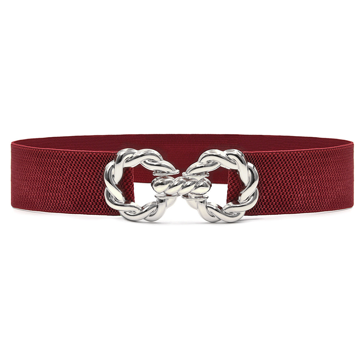 Elastic elastic women's belt