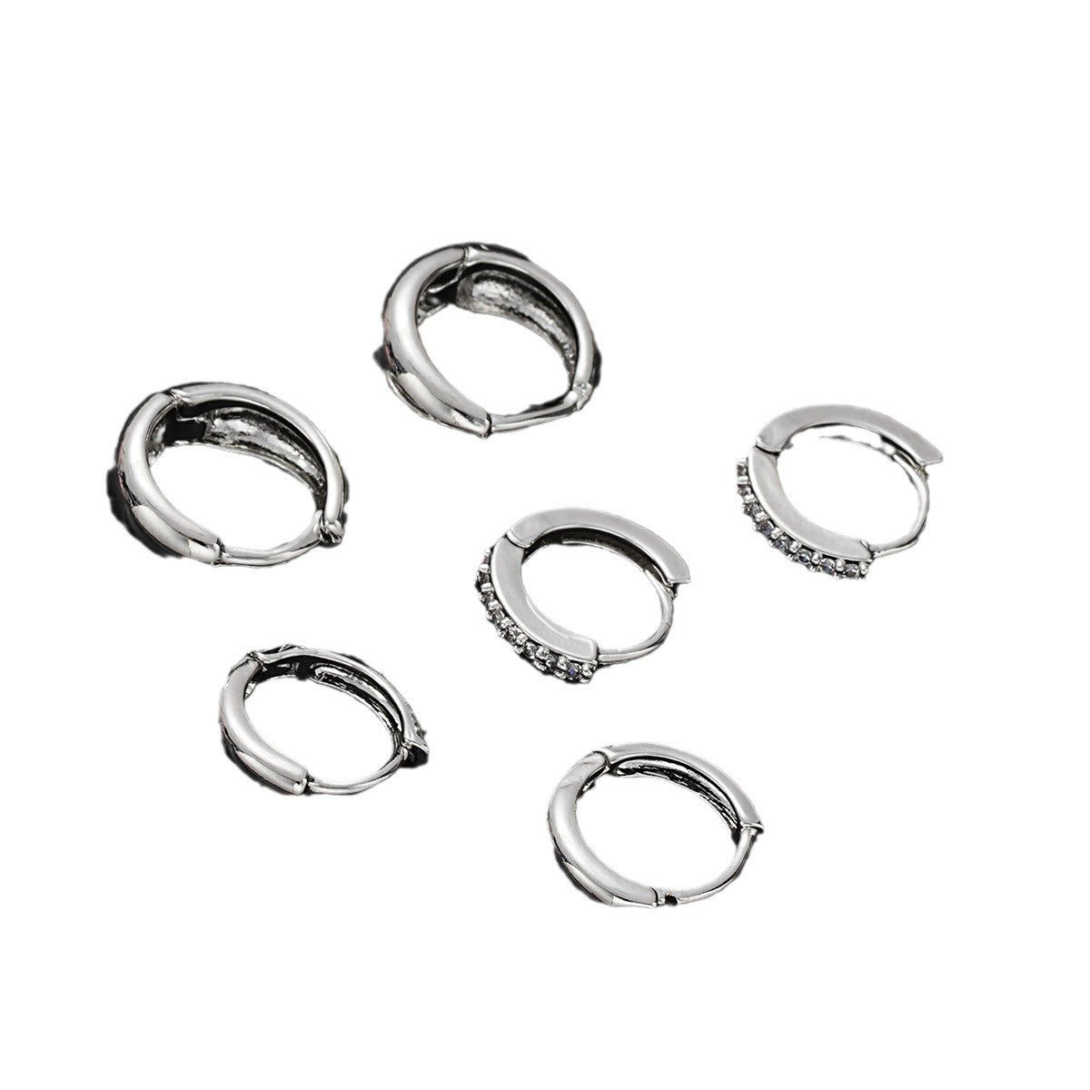 Diamond Teardrop Earring Set (3-piece)