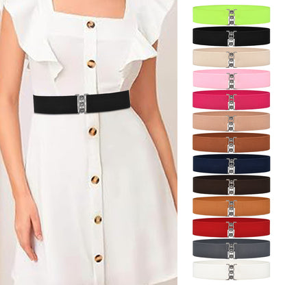 fashion Wide waist seal elastic belt