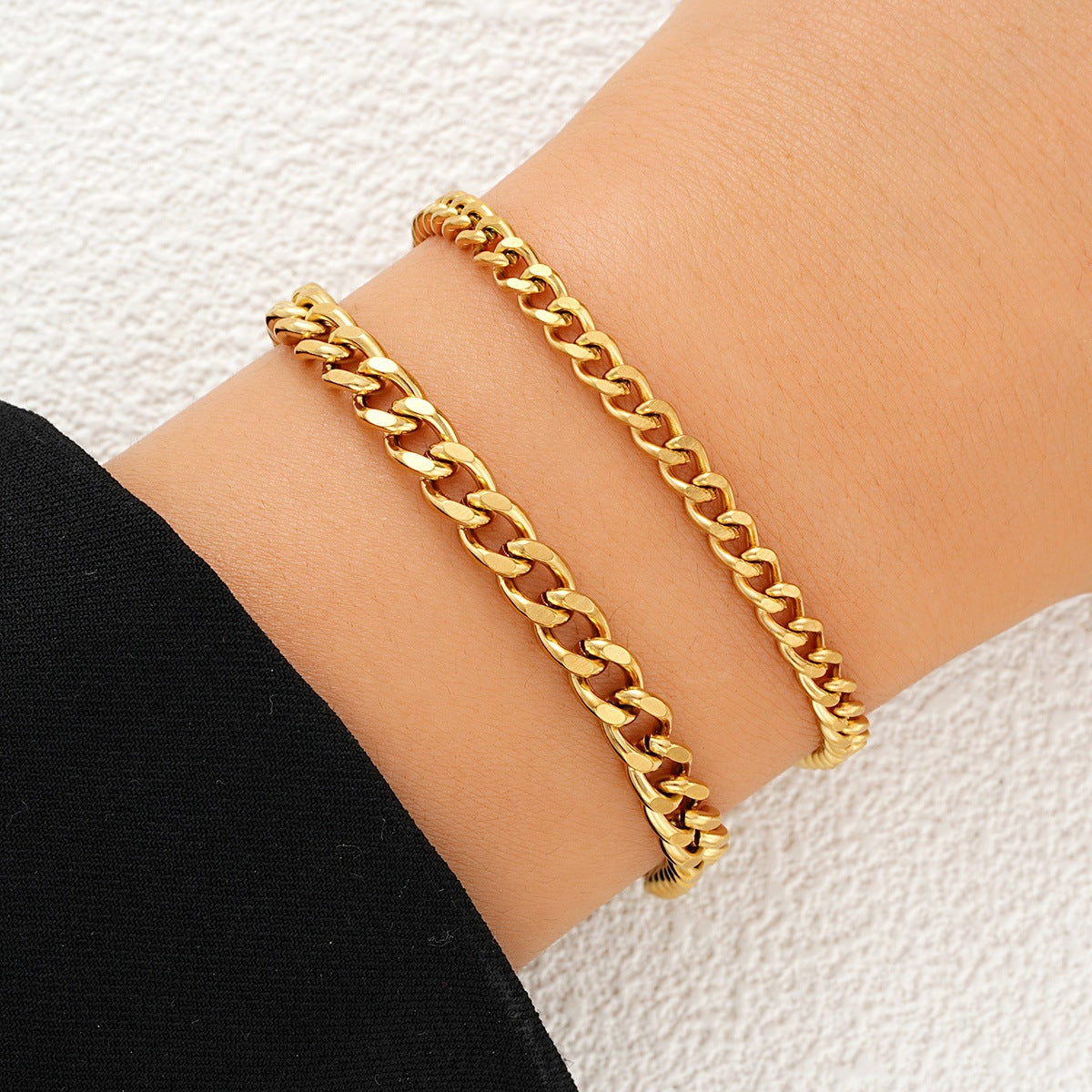 Stainless Steel Love Bracelet Set