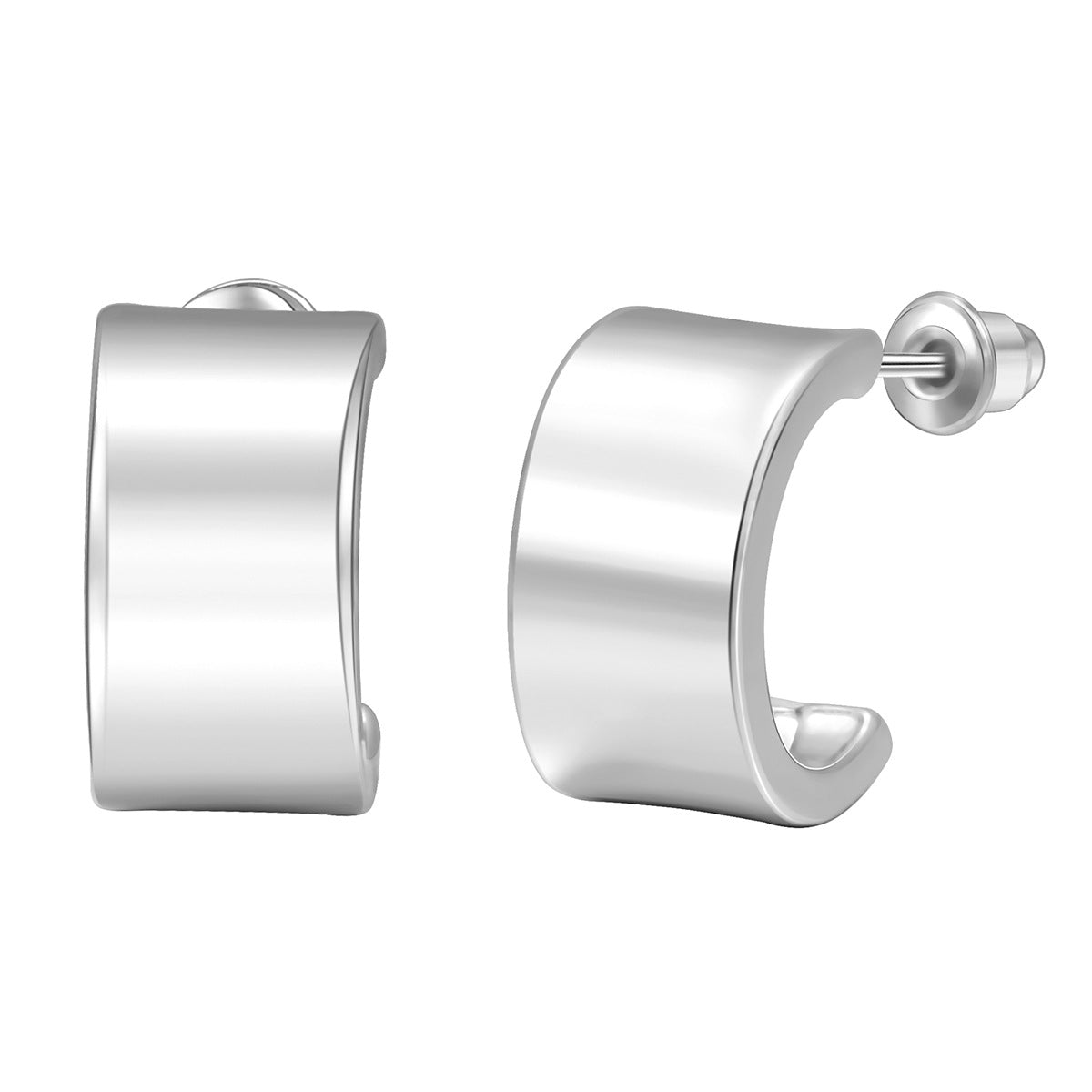 Gold teardrop earrings