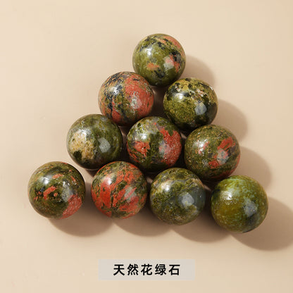 2Cm natural crystal jade loose beads non-porous round beads loose beads