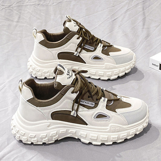 Trendy Hong Kong Style Breathable Casual Men's Sneakers