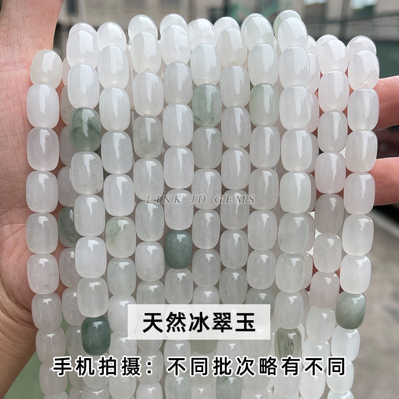 10 * 14 cuentas de cubo de jade de hielo natural cuentas sueltas 