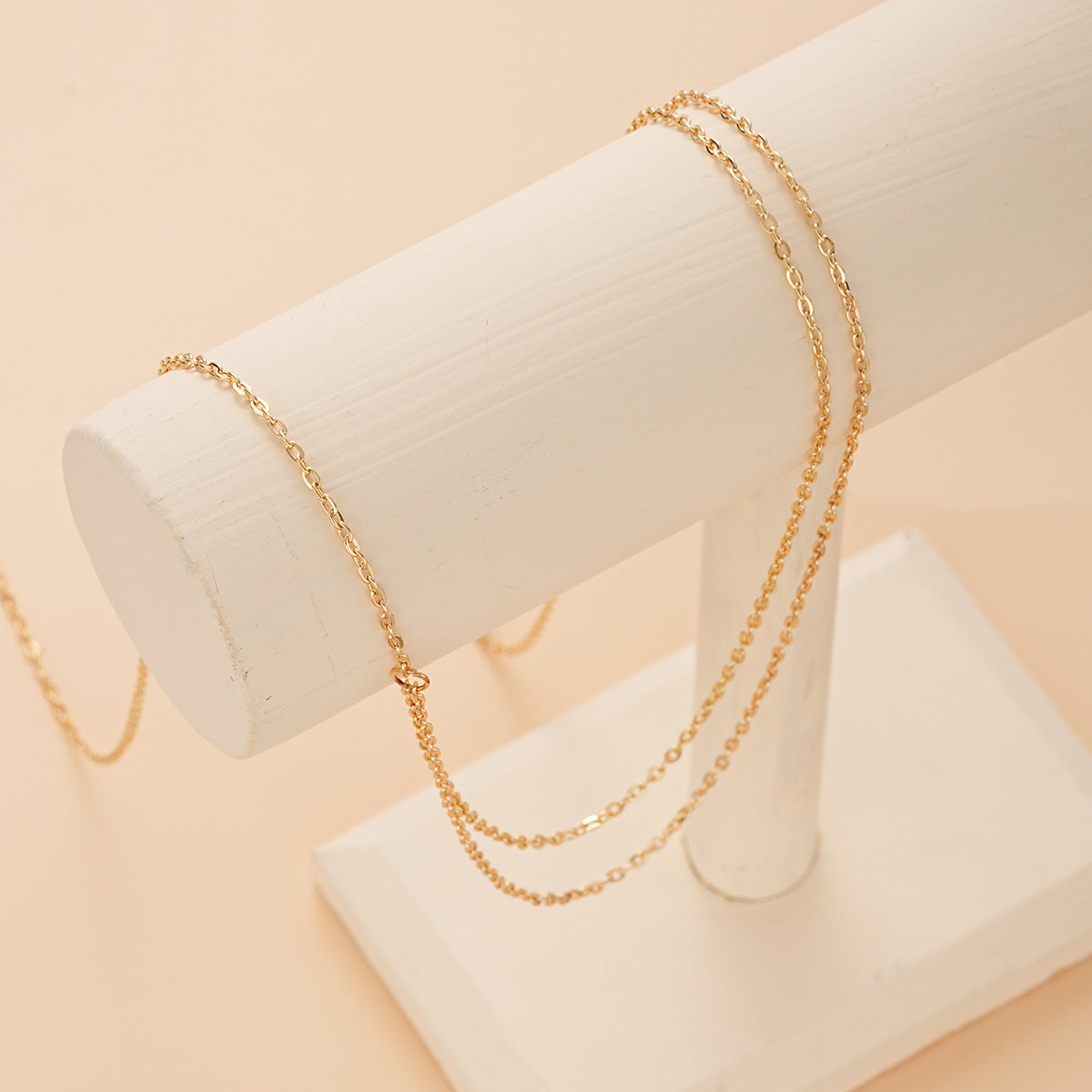 Asymmetric Double-Chain Bikini Body Chain