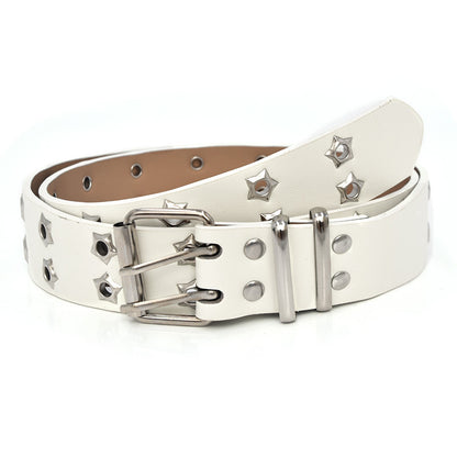 Double-breasted air eye belt